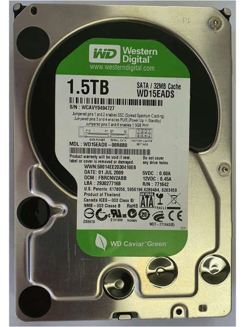 1.5 TB Hard Drive