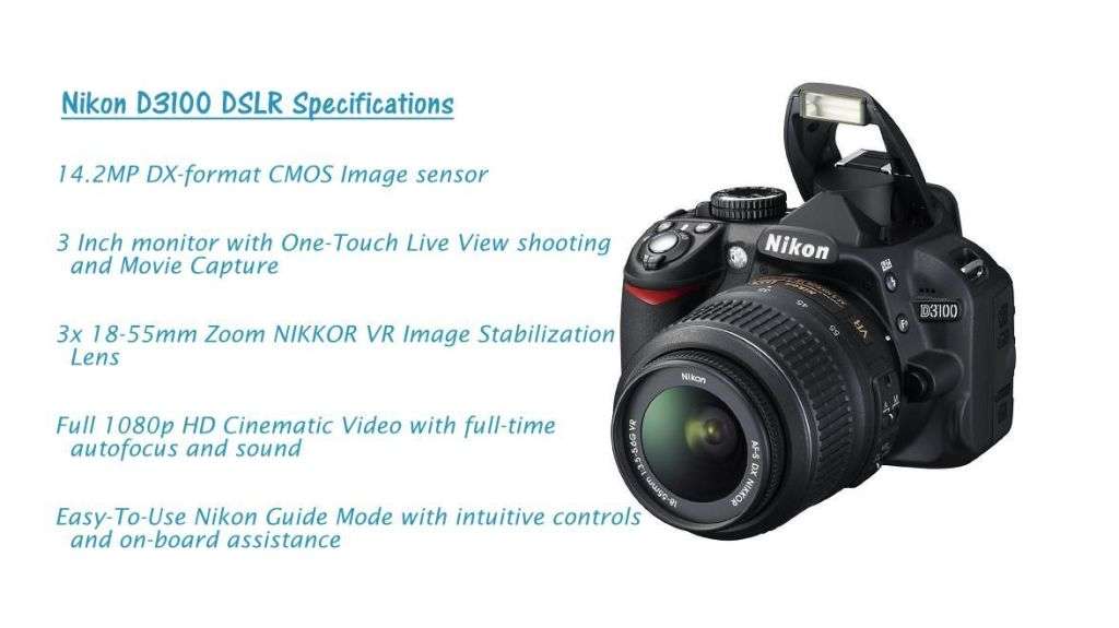 DSLR Camer Nikon D3100