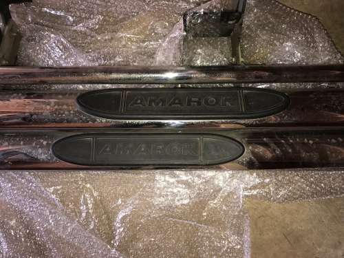 Amarok Highline 4Motion D/C Shocks, Side Steps & Under-ride Protection