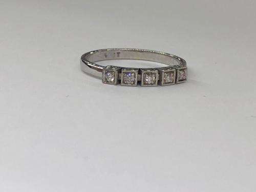 White Gold Diamond Tennis Ring