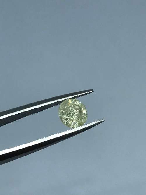 EGL Certified 0.94CT Color P Round Diamond