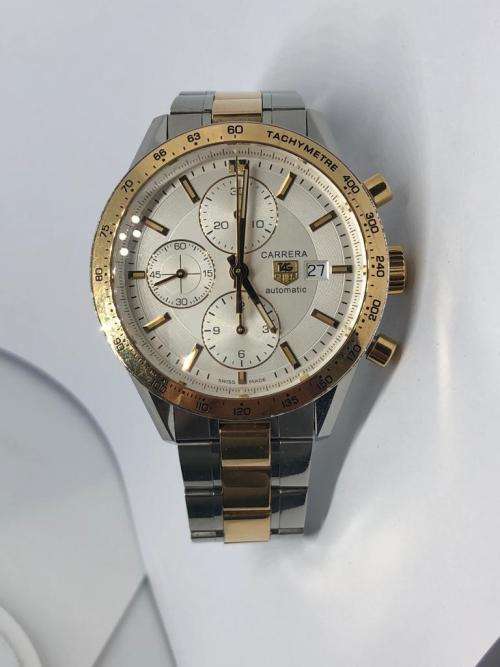 18ct Gold & Steel Tag Heuer Carrera