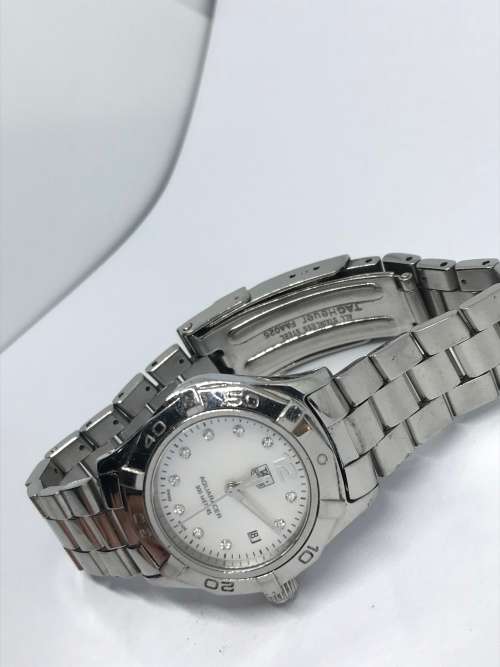 LADIES DIAMOND TAG HEUER AQUARACER