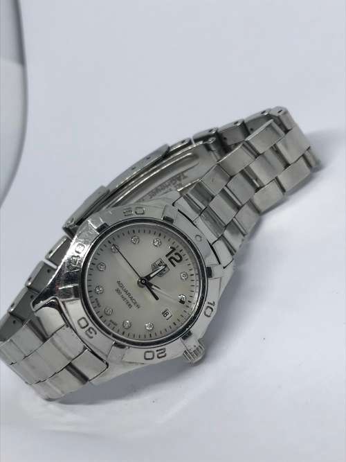 LADIES DIAMOND TAG HEUER AQUARACER