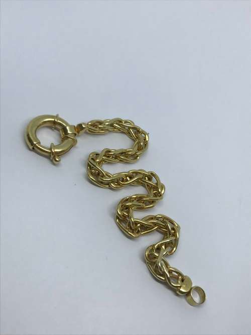 THICK Solid Gold Bracelet - AMAZING WORK!!!
