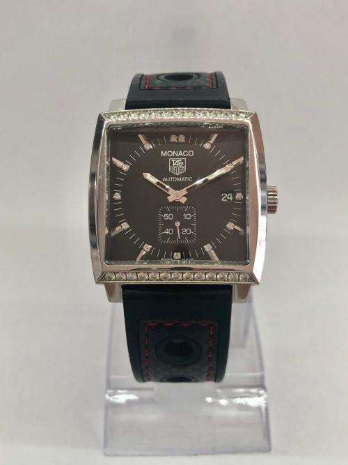 AMAZING Diamond TAG HEUER Monaco