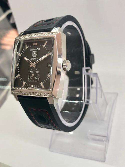 AMAZING Diamond TAG HEUER Monaco