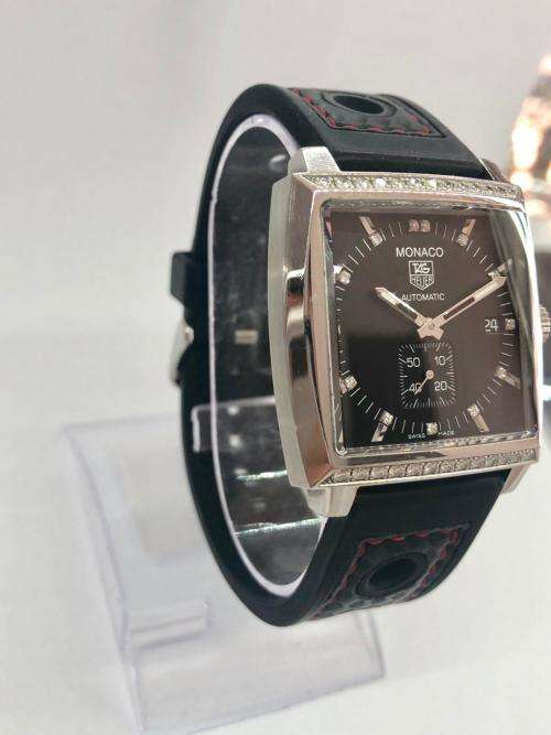 AMAZING Diamond TAG HEUER Monaco