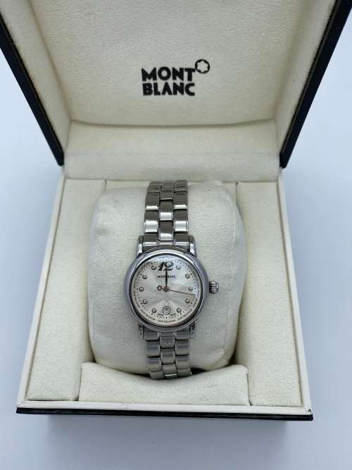 *DIAMOND DIAL MONT BLANC MEISTERSTUCK* (RETAIL R25 000)