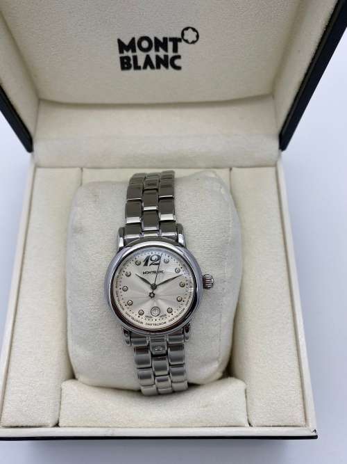 *DIAMOND DIAL MONT BLANC MEISTERSTUCK* (RETAIL R25 000)