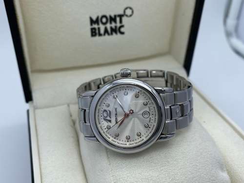 *DIAMOND DIAL MONT BLANC MEISTERSTUCK* (RETAIL R25 000)