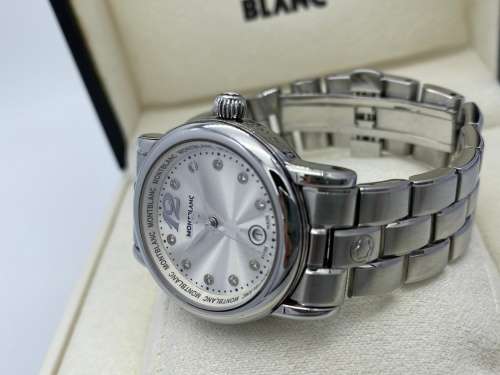 *DIAMOND DIAL MONT BLANC MEISTERSTUCK* (RETAIL R25 000)