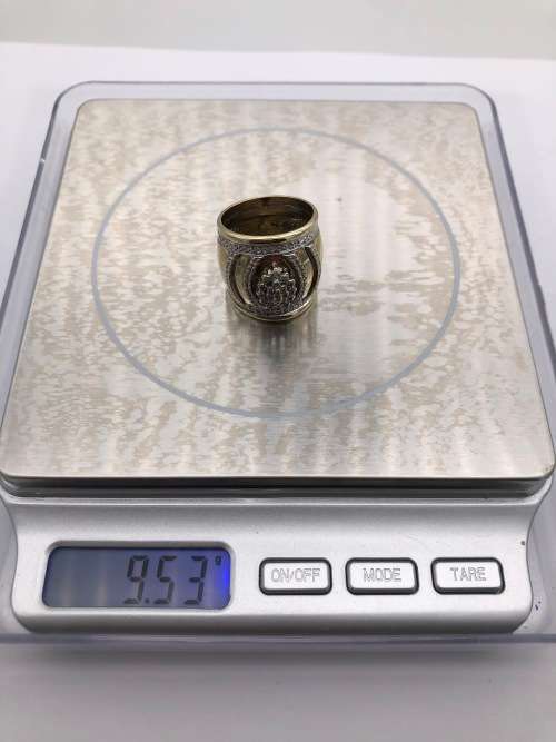 *HEAVY GOLD DIGIT CLUSTER RING* BID FROM R1