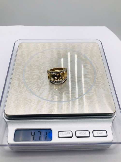 *SOLID GOLD ELEPHANT RING - BRILLIANT PIECE!!!* BID FROM R1!