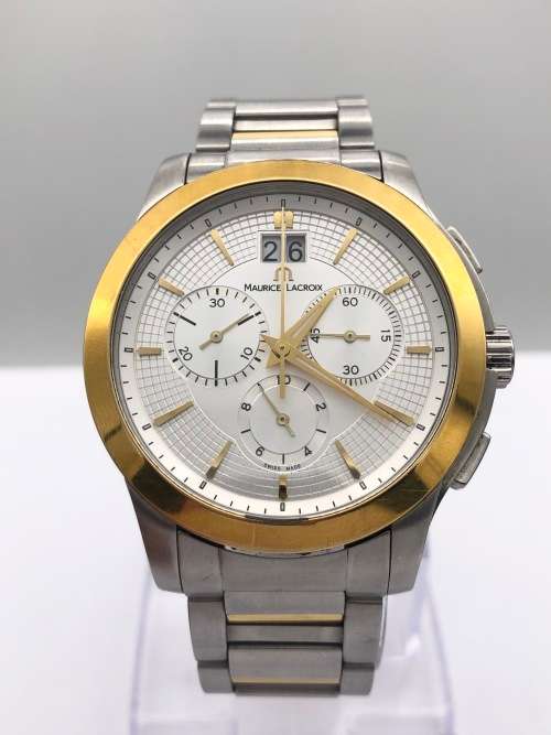 *MAURICE LACROIX CHRONO TWO TONE* R1 BIDS!!