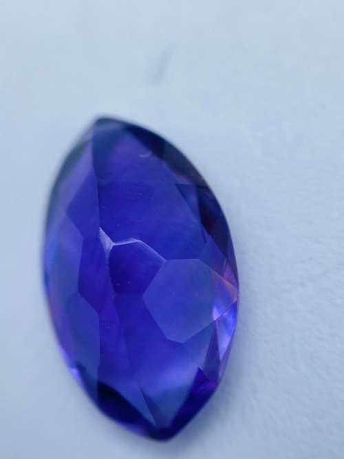 *EGL 3.20CT AMETHYST MARQUIZE CUT - DEEP VIVID COLOR*