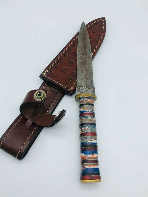 *DAMASCUS STEEL DAGGER* R1 BIDS!!!