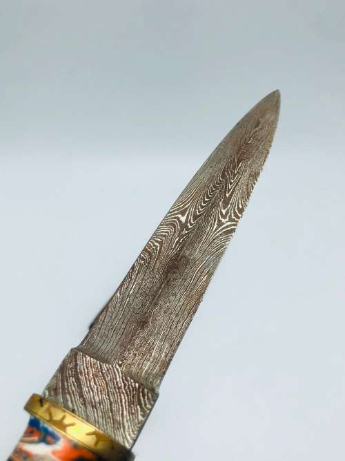 *DAMASCUS STEEL DAGGER* R1 BIDS!!!
