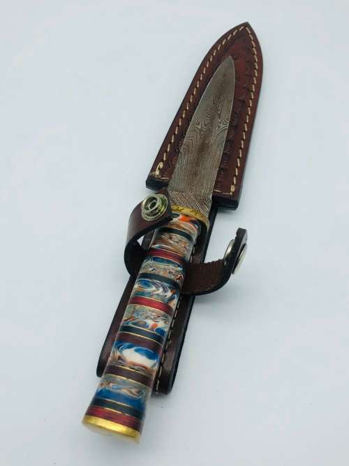 *DAMASCUS STEEL DAGGER* R1 BIDS!!!