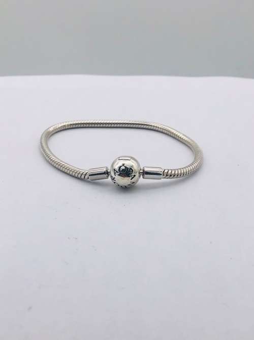 *PANDORA SNAKE CHARM BRACELET* R1 BIDS!