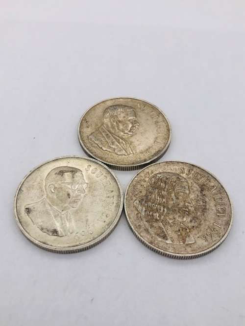 *SA SILVER R1 COINS - 1969/1967/1966* R1 BIDS