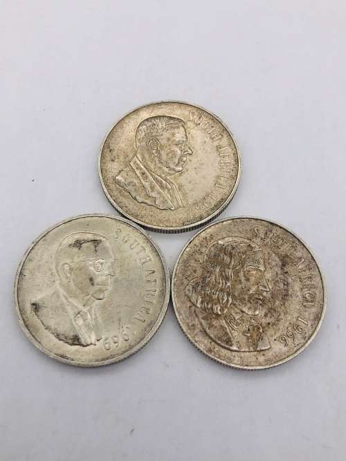 *SA SILVER R1 COINS - 1969/1967/1966* R1 BIDS