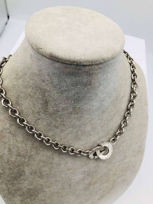 *TIFFANY & CO SILVER STATEMENT NECKLACE* R1 SALE