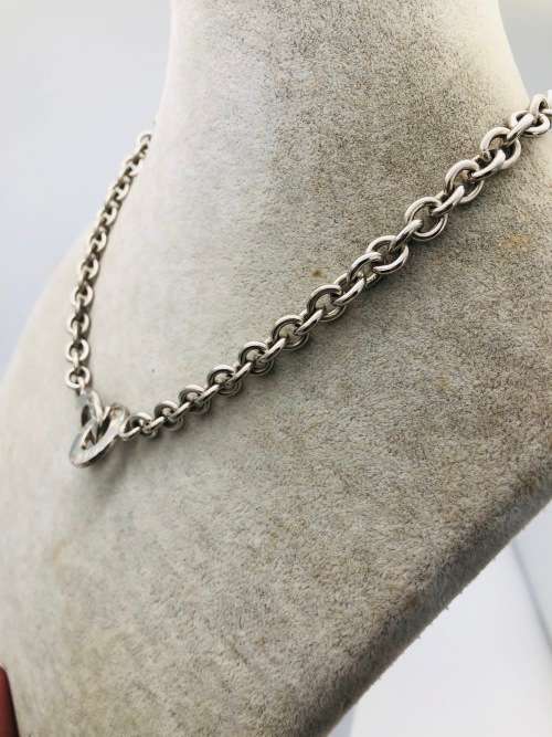 *TIFFANY & CO SILVER STATEMENT NECKLACE* R1 SALE