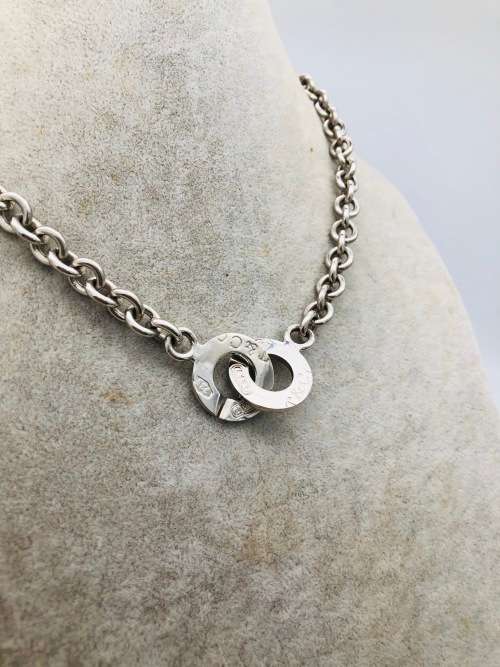 *TIFFANY & CO SILVER STATEMENT NECKLACE* R1 SALE