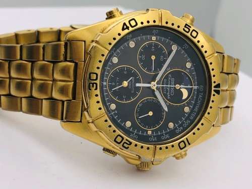 *SEIKO MOONPHASE CHRONO* R1 BIDS - STUNNING PIECE