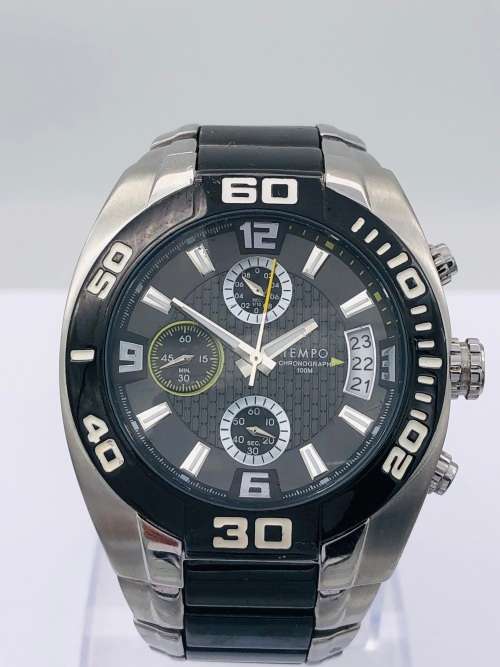 *TEMPO MENS CHRONOGRAPH* BID FROM R1