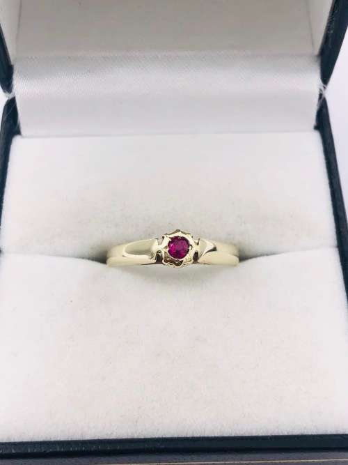 *0.20CT NATURAL RUBY RING* R1 BIDS