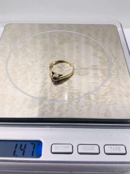 *0.20CT NATURAL RUBY RING* R1 BIDS