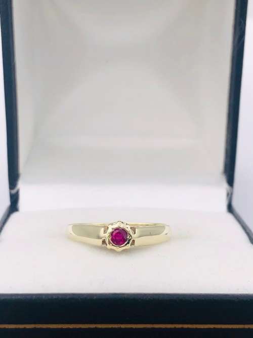 *0.20CT NATURAL RUBY RING* R1 BIDS