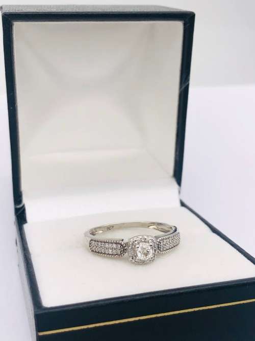 *DIAMOND SPLIT ETERNITY RING* VS CLARITY!