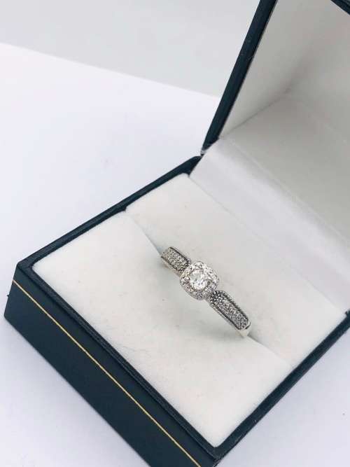 *DIAMOND SPLIT ETERNITY RING* VS CLARITY!