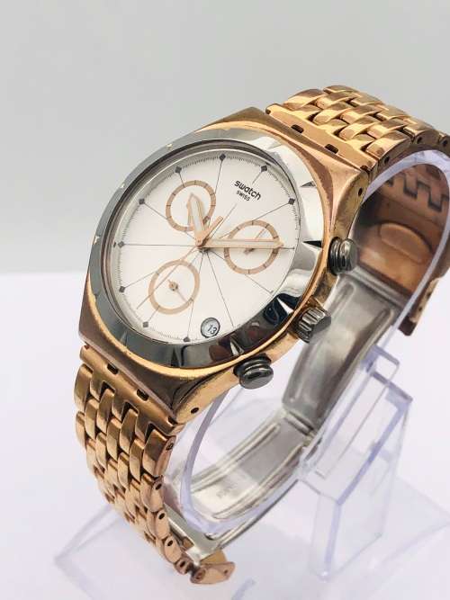 *SWATCH SWISS CHRONOGRAPH* ROSE GOLD!