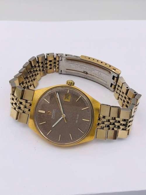 *MENS OMEGA DE VILLE AUTOMATIC* BEAUTIFUL PATINA DIAL!