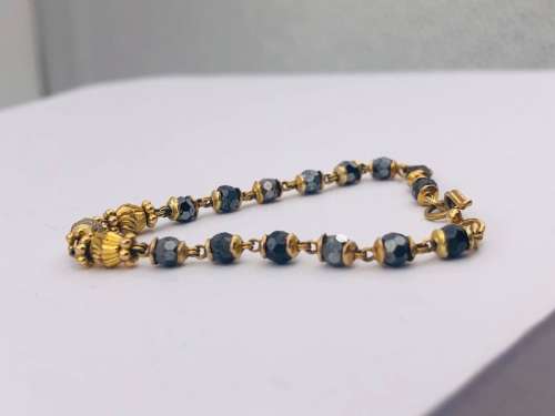 *9CT GOLD MANGAL SUTRA BRACELET* BID FROM R1!
