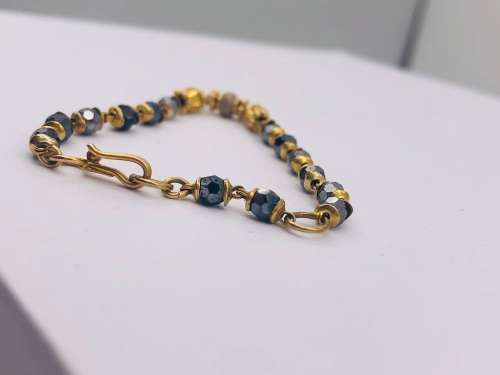 *9CT GOLD MANGAL SUTRA BRACELET* BID FROM R1!