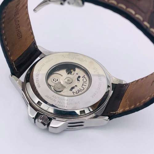 *NAUTICA AUTOMATIC 21 JEWELS* MINT! WITH BOX & PAPERS