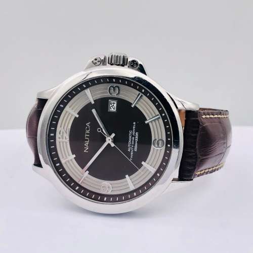 *NAUTICA AUTOMATIC 21 JEWELS* MINT! WITH BOX & PAPERS