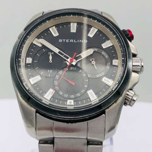 *STERLING MENS CHRONOGRAPH WATCH* R1 BIDS