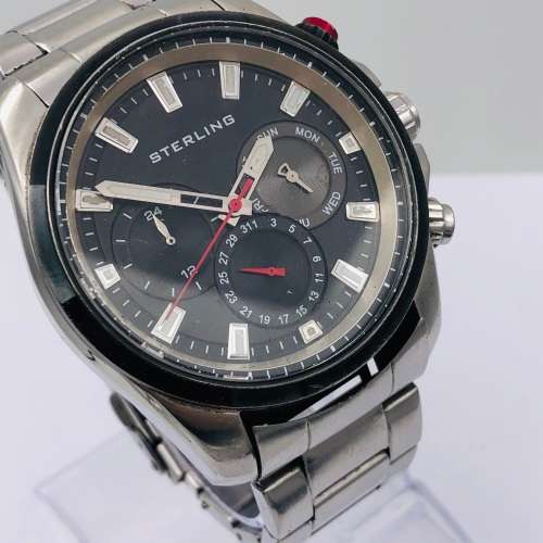 *STERLING MENS CHRONOGRAPH WATCH* R1 BIDS