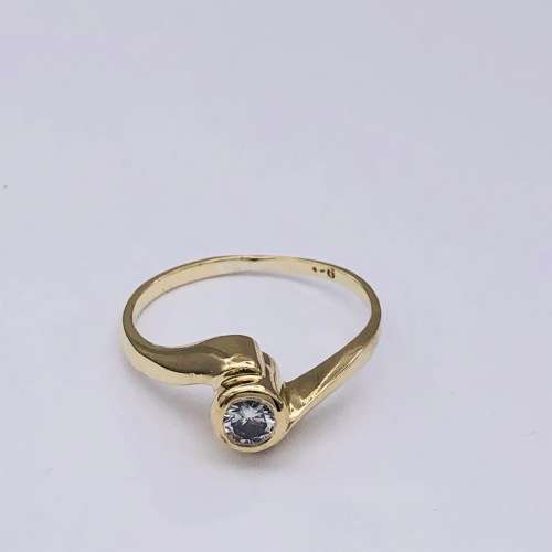 *SOLID GOLD DIAMOND CYCLOPS RING* R1 BIDS