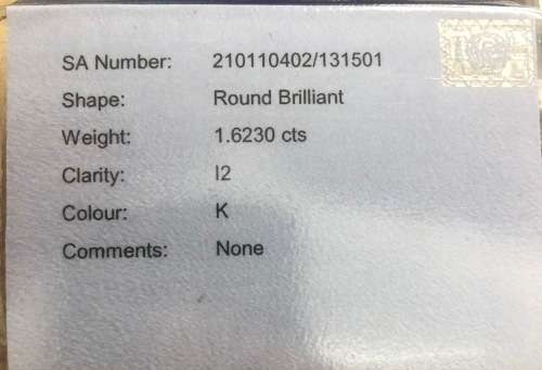 *EGL HUGE 1.62CT DIAMOND RING - WHITE GOLD!* R1 BIDS