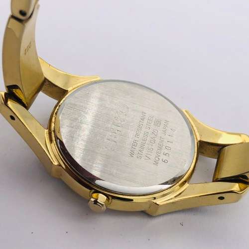 *SEIKO SOLAR LADIES GOLD WATCH* R1 BIDS