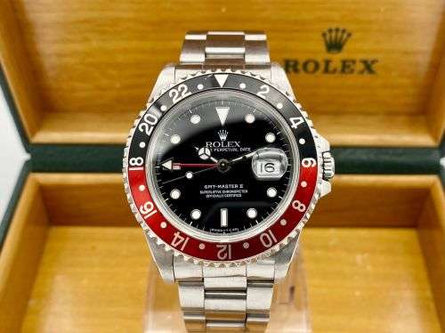 *ROLEX GMT MASTER II COKE EDITION* WITH BOX & BOOKLETS!
