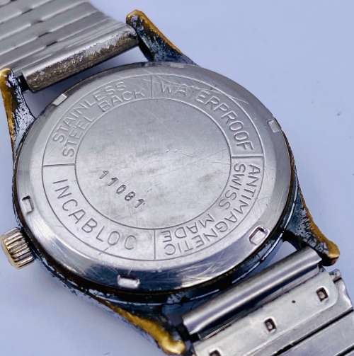 *OLMA POLO 17 RUBIS MENS SWISS WATCH* R1 BIDS!!!