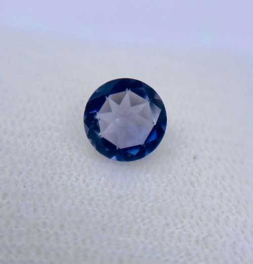 *1.05CT STUNNING ROUND CUT IOLITE* EXCELLENT CLARITY!!!
